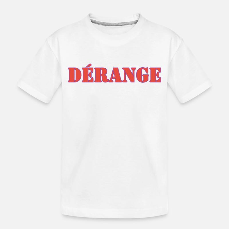 DÉRANGE - T-shirt bio Premium Enfant - blanc