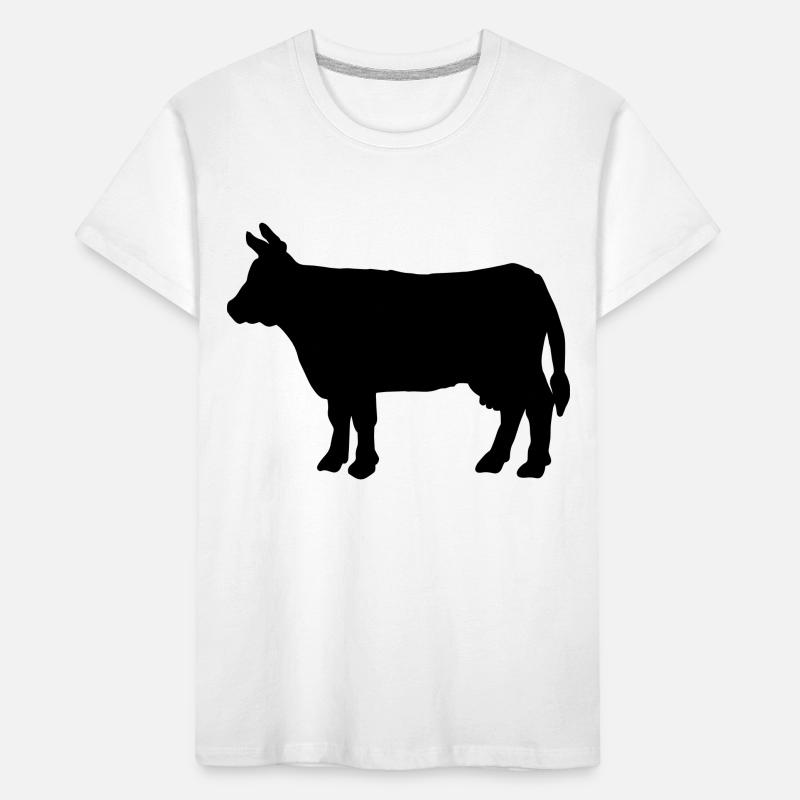 Beef cow animal Kids' Premium Organic T-Shirt