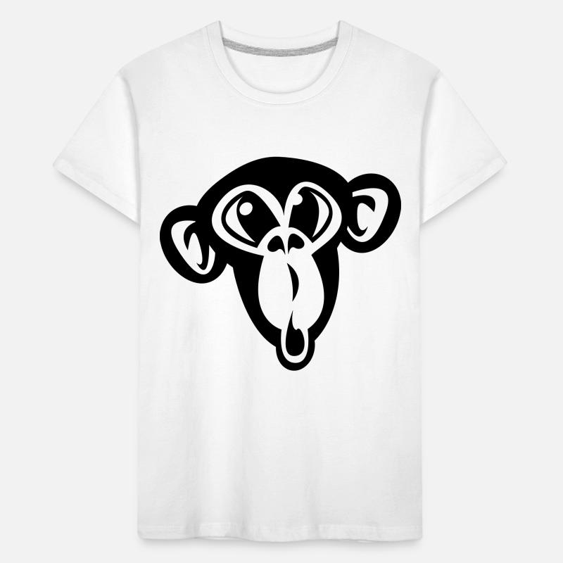 Cute monkey Kinder Premium Bio T-Shirt
