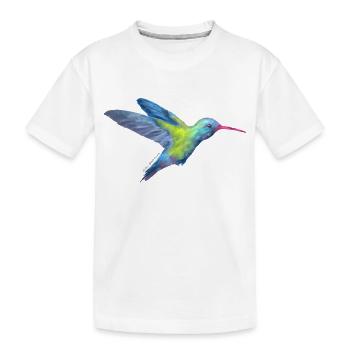 AD Hummingbird - T-shirt bio Premium Enfant - blanc - Devant