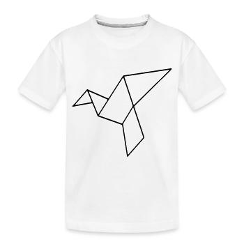 oiseau - T-shirt bio Premium Enfant - blanc - Devant