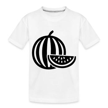 Fruit du melon - T-shirt bio Premium Enfant - blanc - Devant