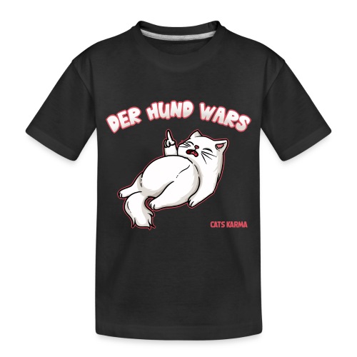 DER HUND WARS - Kinder Premium Bio T-Shirt