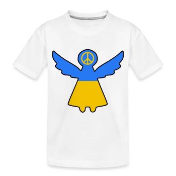 Ukraine - T-shirt bio Premium Enfant - blanc - Devant