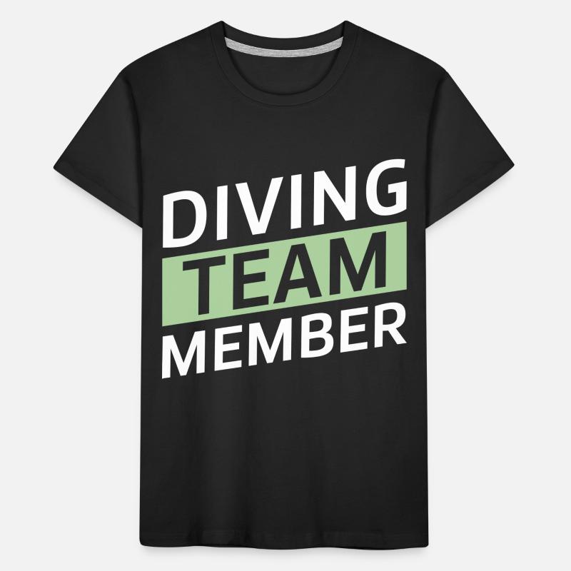 Équipe de plongée T-shirt bio Premium Enfant