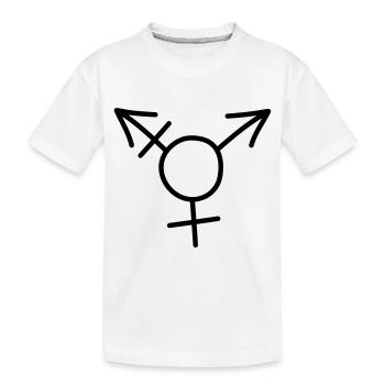 LGBTIQ 1 - T-shirt bio Premium Enfant - blanc - Devant