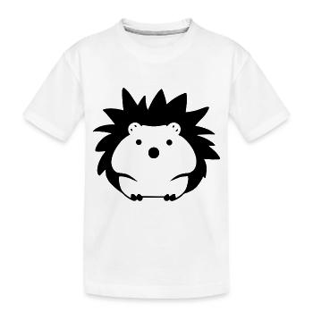 Hérisson - T-shirt bio Premium Enfant - blanc - Devant