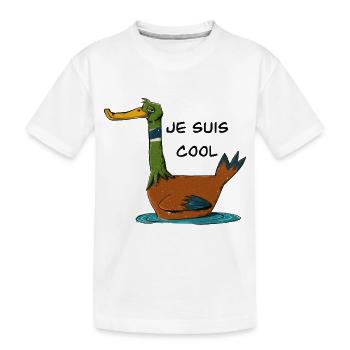 Je suis cool - T-shirt bio Premium Enfant - blanc - Devant