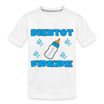 BALD BRÜDER - Kinder Premium Bio T-Shirt - Weiß - Vorne