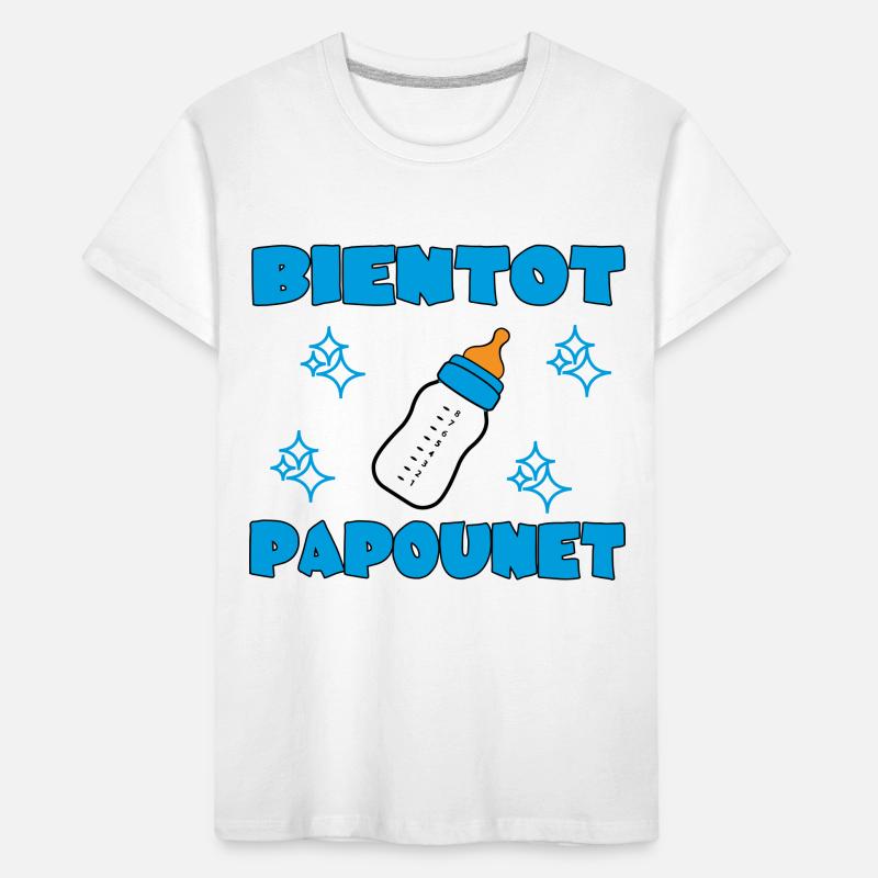 SOON DADDY Kids' Premium Organic T-Shirt