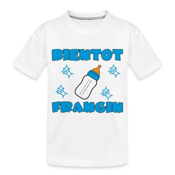 BALD BRÜDER - Kinder Premium Bio T-Shirt - Weiß - Vorne