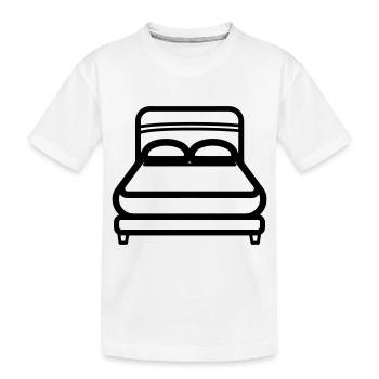 lit - T-shirt bio Premium Enfant - blanc - Devant
