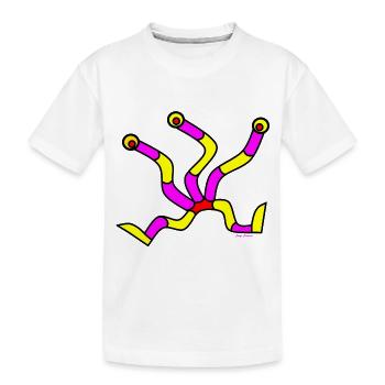 Chemise drôle par jango creation fashion - T-shirt bio Premium Enfant - blanc - Devant