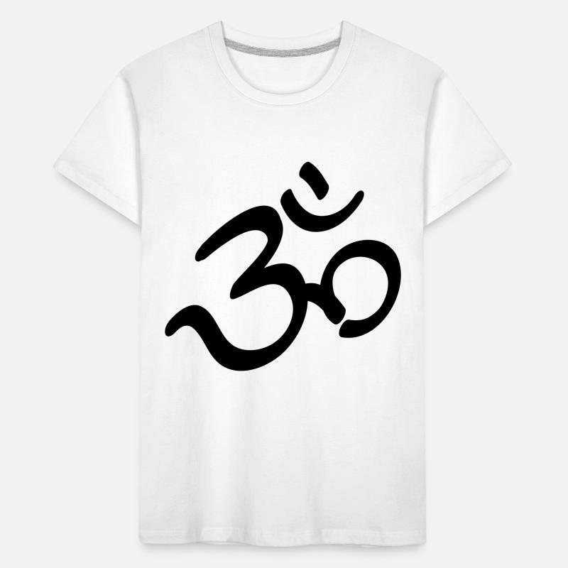 Devanagari Om Kinder Premium Bio T-Shirt