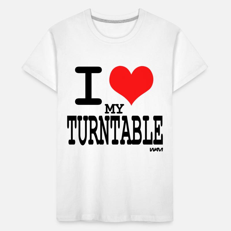 turntable Kids' Premium Organic T-Shirt