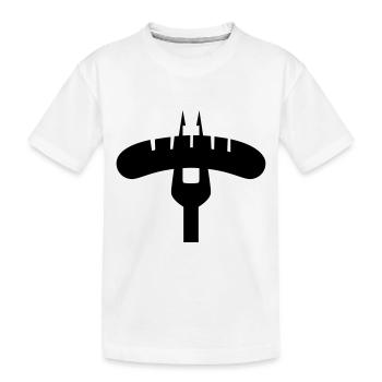 Saucisse fraîche - T-shirt bio Premium Enfant - blanc - Devant