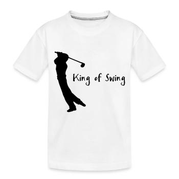 Golf - T-shirt bio Premium Enfant - blanc - Devant