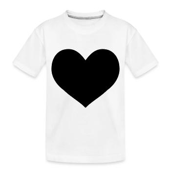 amor - T-shirt bio Premium Enfant - blanc - Devant