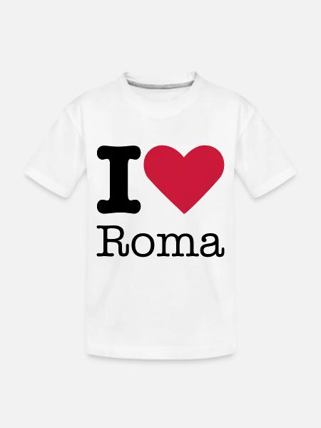 I Love Roma - T-shirt bio Premium Enfant - blanc