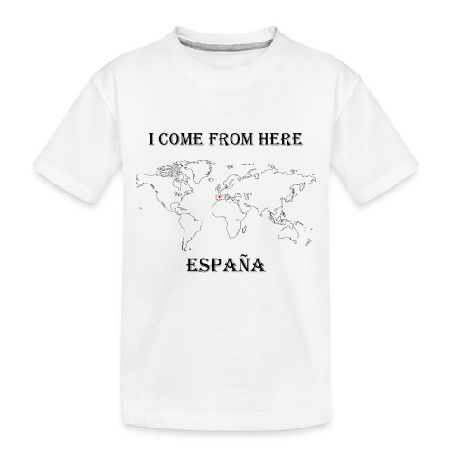 España-blanc - T-shirt bio Premium Enfant
