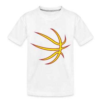 Basket-ball! BBall! Streetball! NBA! - T-shirt bio Premium Enfant - blanc - Devant