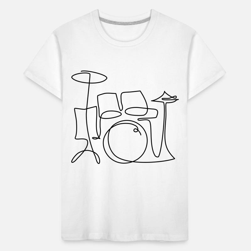 one line drums Kinder Premium Bio T-Shirt