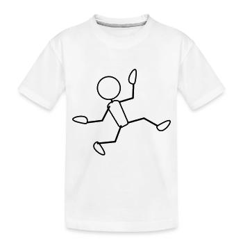 happy_1c - T-shirt bio Premium Enfant - blanc - Devant