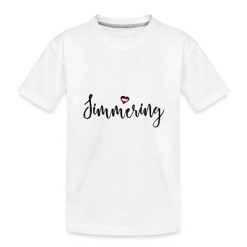 Wiener Bezirk Simmering Österreich - Kinder Premium Bio T-Shirt - Weiß - Vorne