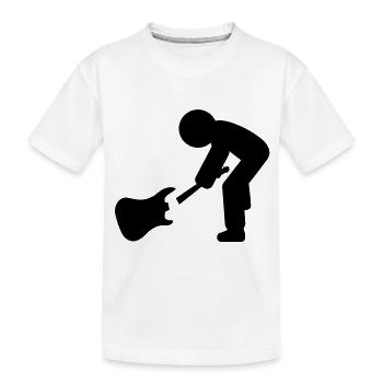 rocker - Kids' Premium Organic T-Shirt - white - Front