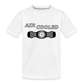 Air Cooled - Boxer Engine - Aircooled - Kids' Premium Organic T-Shirt - white - Front
