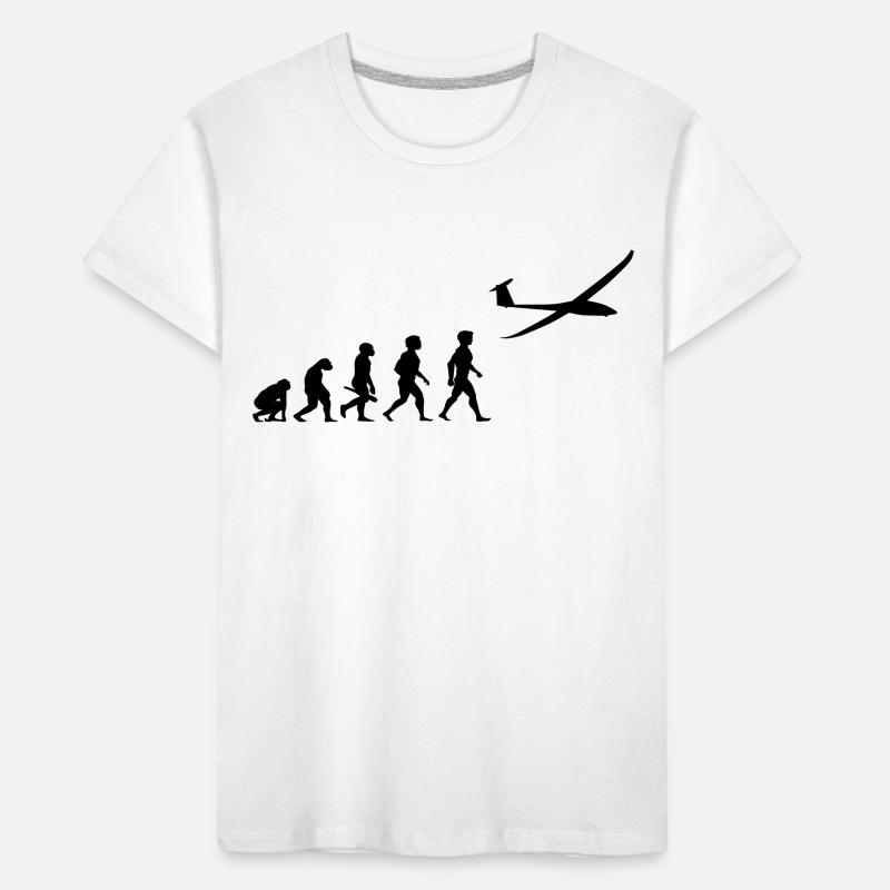 Planeur de planeur Evolution T-shirt bio Premium Enfant