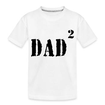 DAD - T-shirt bio Premium Enfant - blanc - Devant