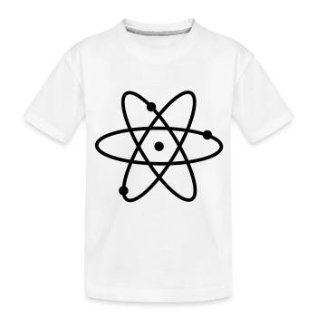 chemie_atom____f1 - T-shirt bio Premium Enfant - blanc - Devant