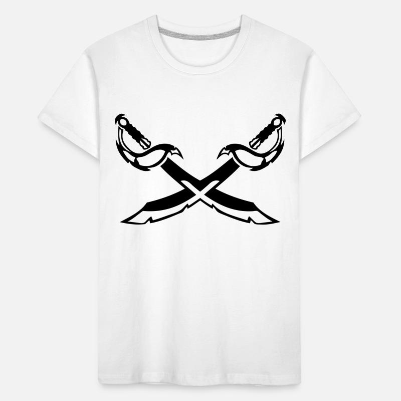 sabre croise epee 202 T-shirt bio Premium Enfant
