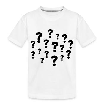 Question Marks - T-shirt bio Premium Enfant - blanc - Devant