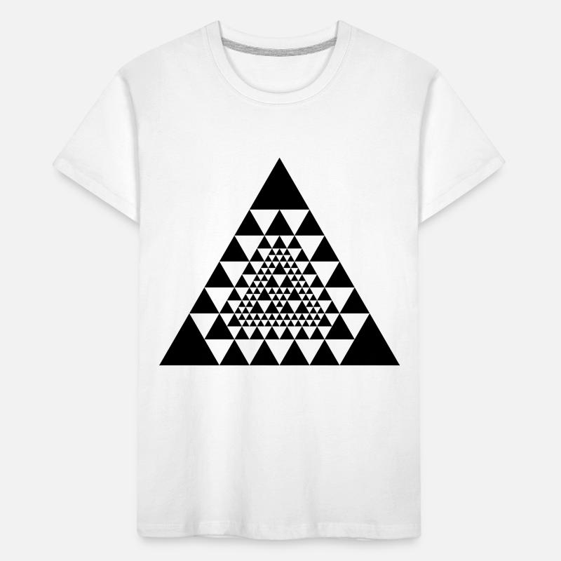 aztec inca mayan triangle design Kids' Premium Organic T-Shirt