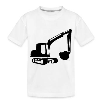 bagger_001 - T-shirt bio Premium Enfant - blanc - Devant