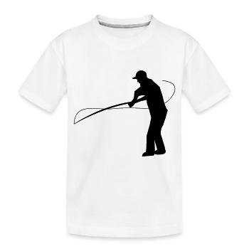 angler - T-shirt bio Premium Enfant - blanc - Devant