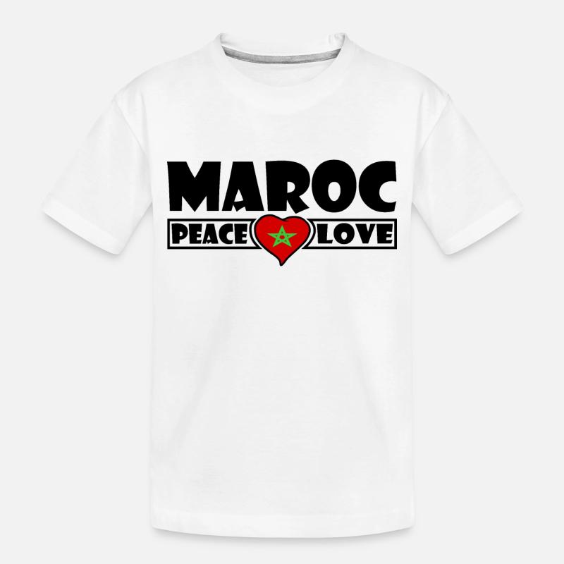 Maroc - T-shirt bio Premium Enfant - blanc