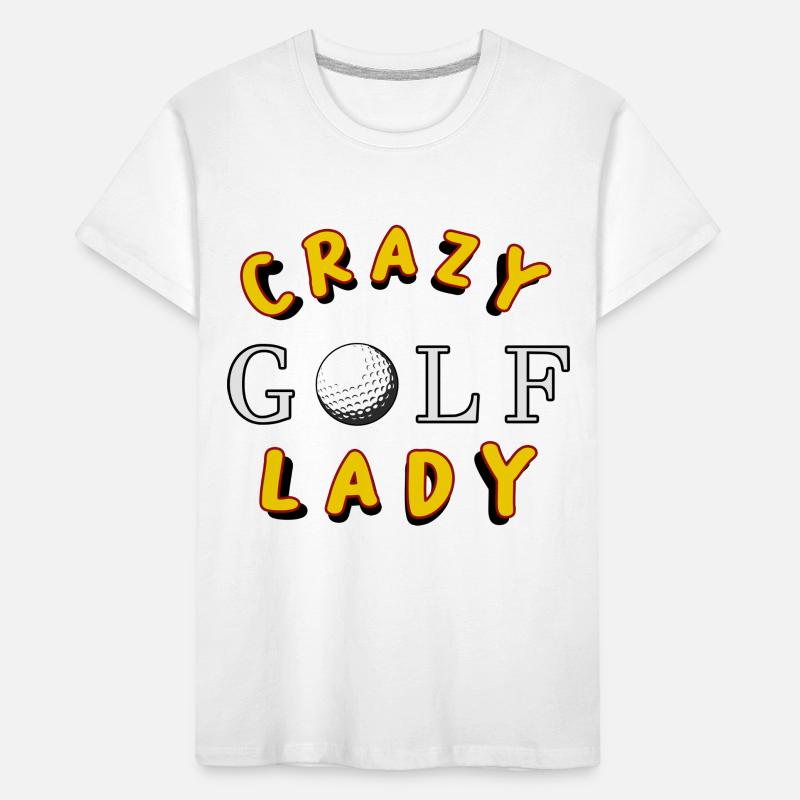 golf geburtstag weihnachten geschenk geschenkidee Kinder Premium Bio T-Shirt