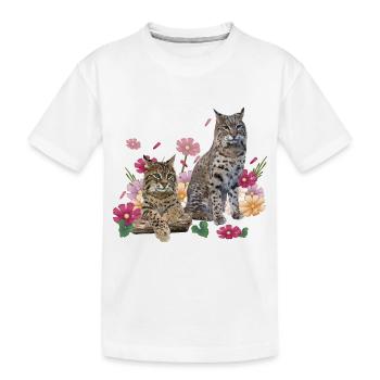 Lynx - T-shirt bio Premium Enfant - blanc - Devant