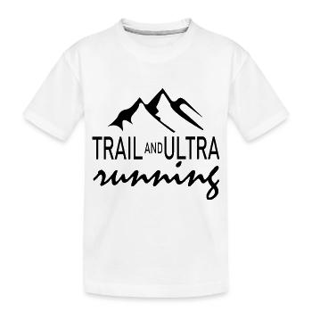 Marathon Running Run jogging - T-shirt bio Premium Enfant - blanc - Devant