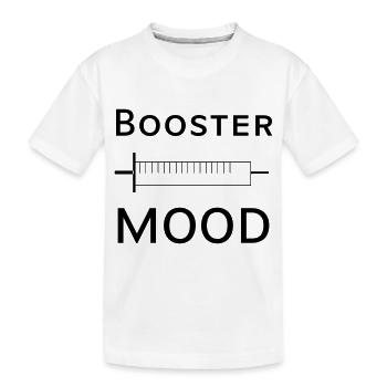 syringe booster mood - Kids' Premium Organic T-Shirt - white - Front