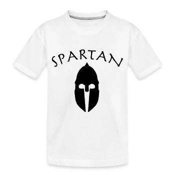 Spartan - Kids' Premium Organic T-Shirt - white - Front