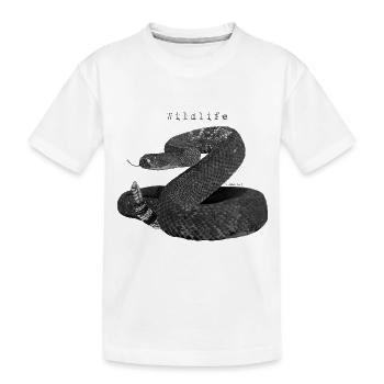 Serpent - T-shirt bio Premium Enfant - blanc - Devant