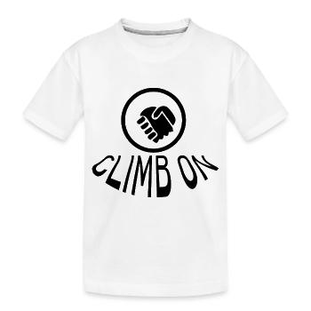 Boulder - Kids' Premium Organic T-Shirt - white - Front
