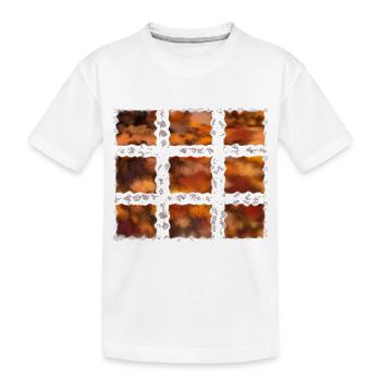 Herbst - Kinder Premium Bio T-Shirt - Weiß - Vorne