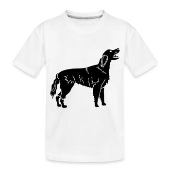 Dresseur de chiens - T-shirt bio Premium Enfant - blanc - Devant