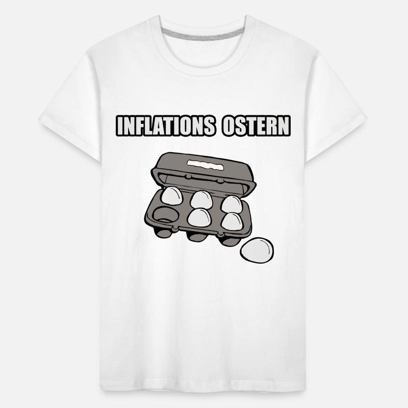 INFLATIONS OSTERN Kinder Premium Bio T-Shirt