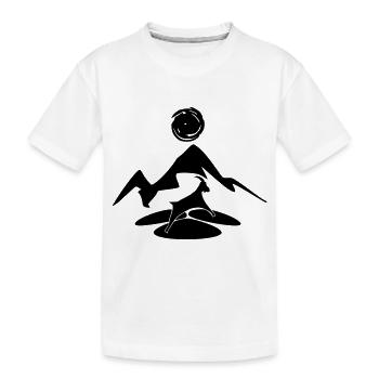 Hautes Alpes - T-shirt bio Premium Enfant - blanc - Devant